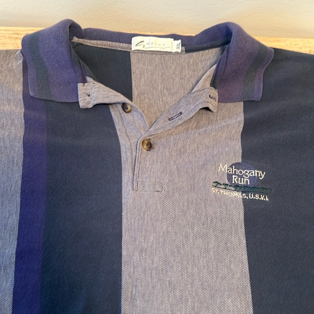 Mahogany Run St Thomas USVI golf course polo size XXL